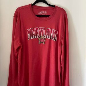 Campus Men's Red and Pink T-shirt